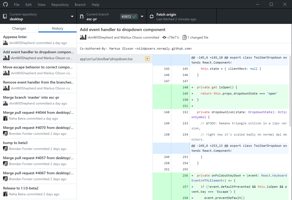 GitHub Client (on Windows).png